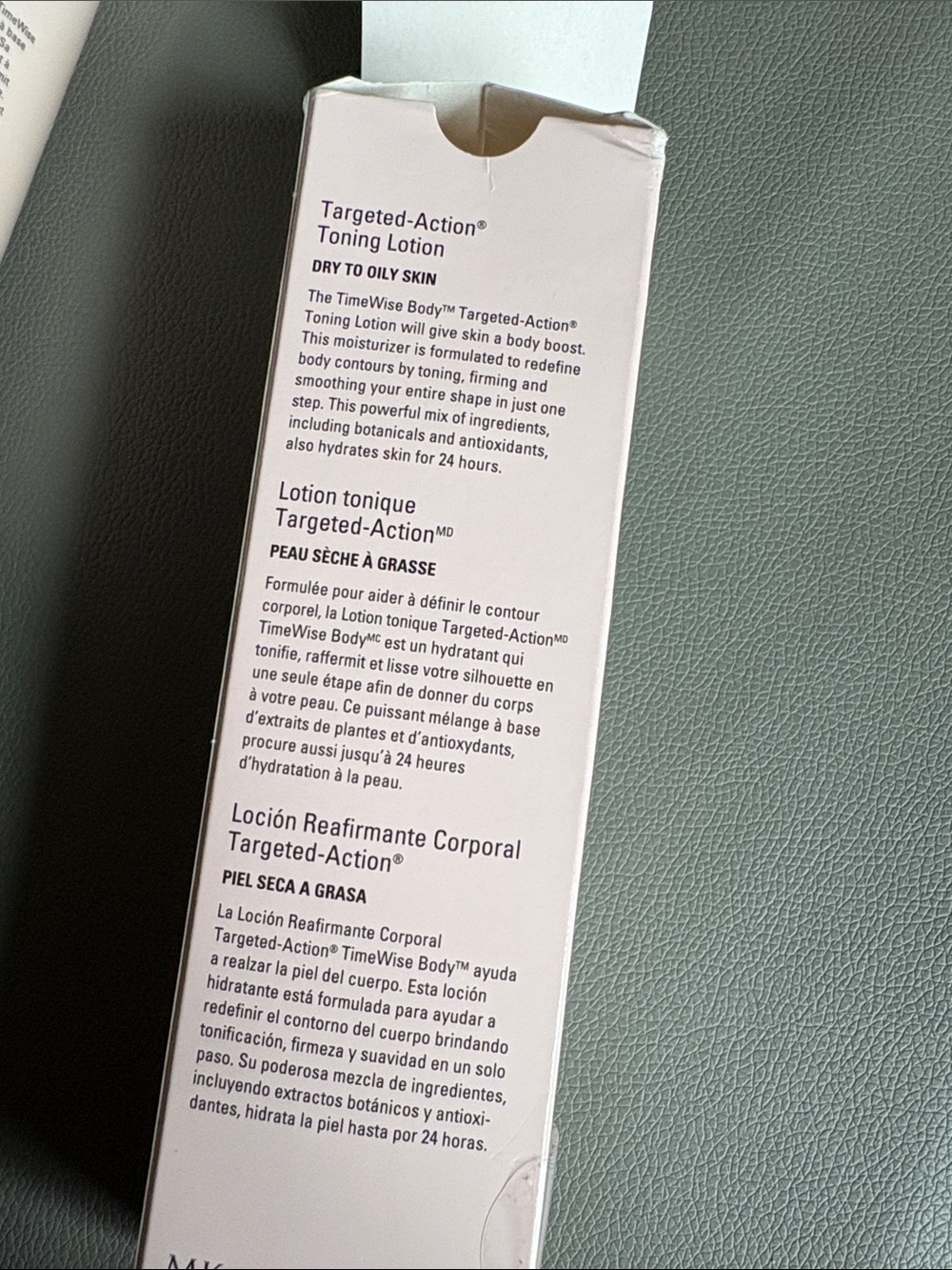 Mary Kay Timewise Body Toning Lotion - dry to oily skin, NEW in box - Picture 4 of 6